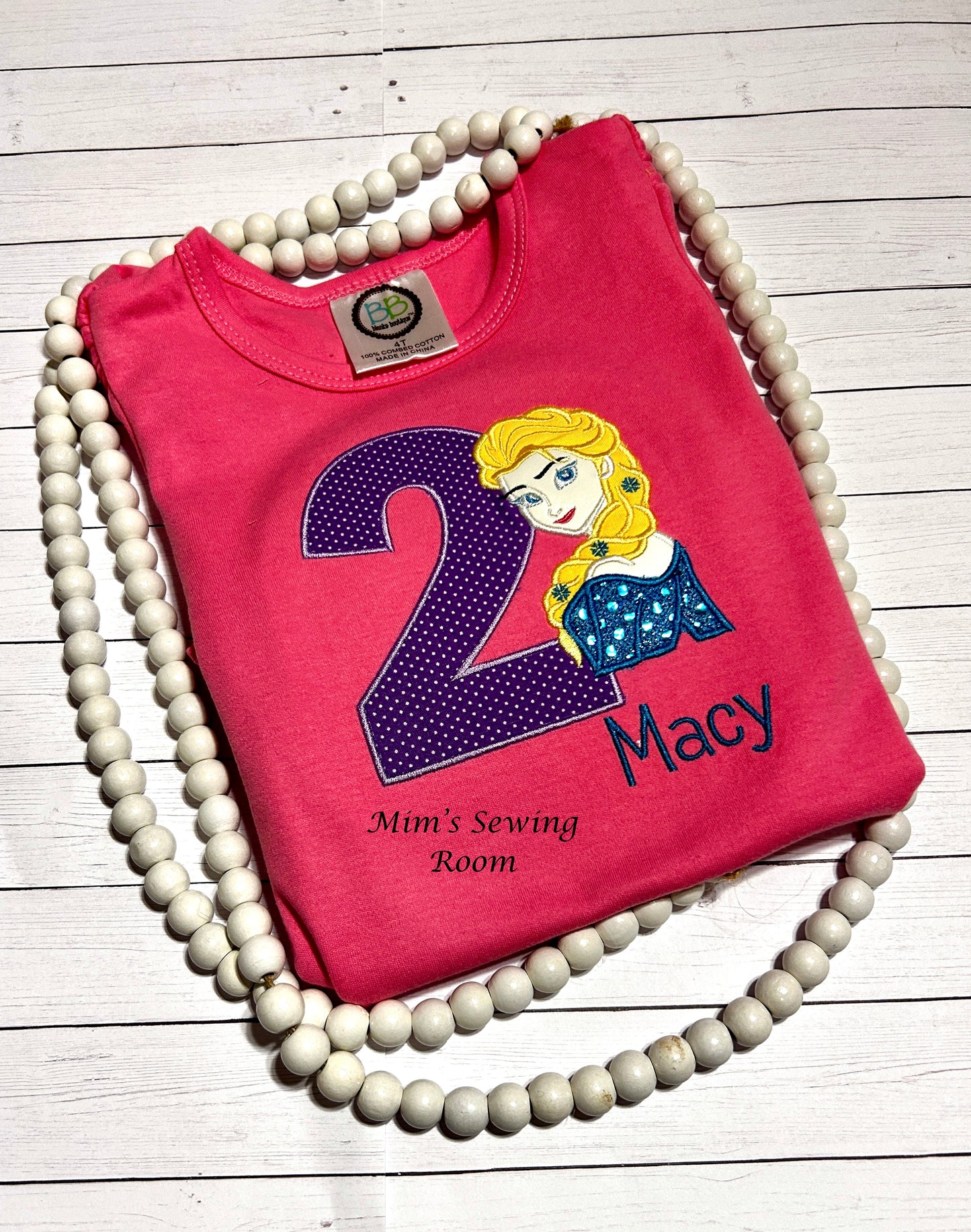 Princess birthday shirt