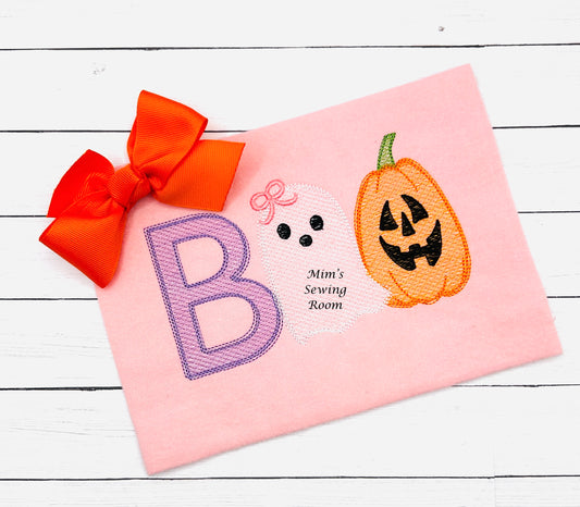 Boo ghost with or without bows