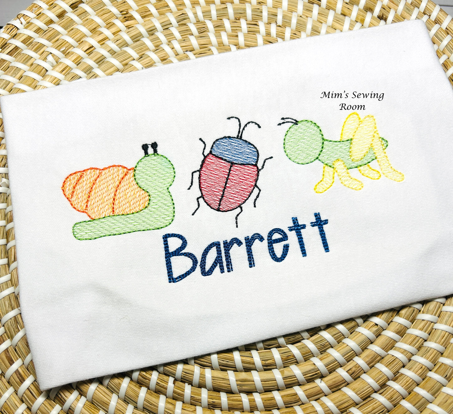 Spring bugs boy design