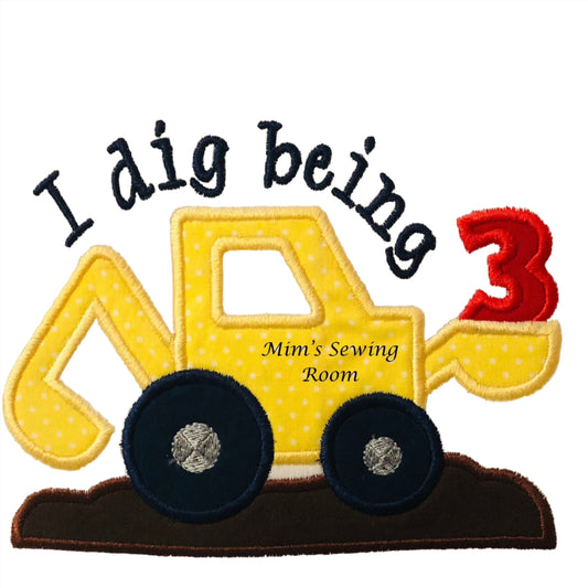 Construction Equipment Birthday