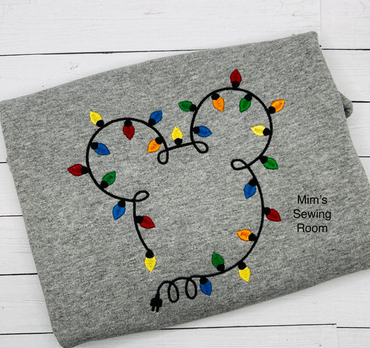 Castle with mouse ballons