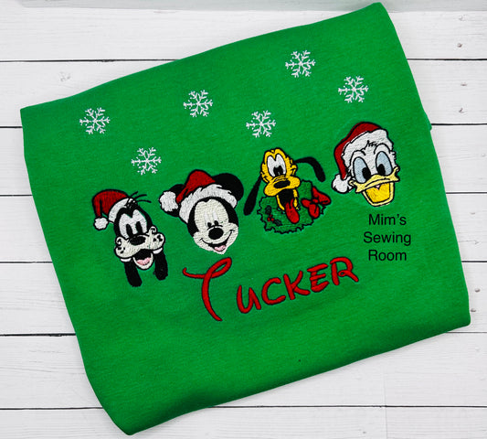 Mouse and character friends