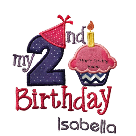 My 2nd Cupcake Birthday