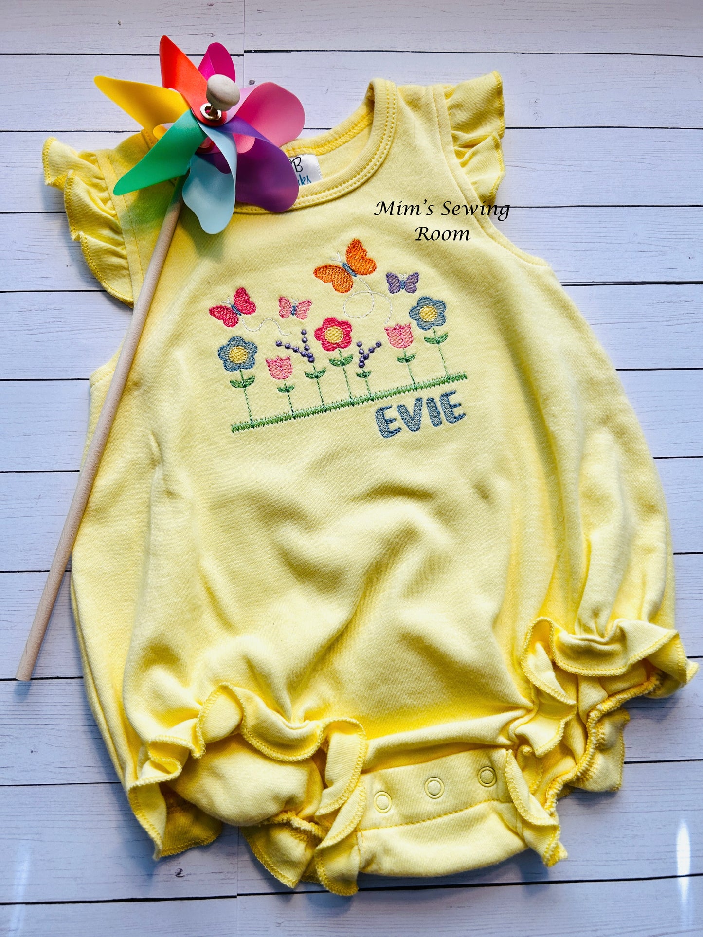 Butterfly and flower design