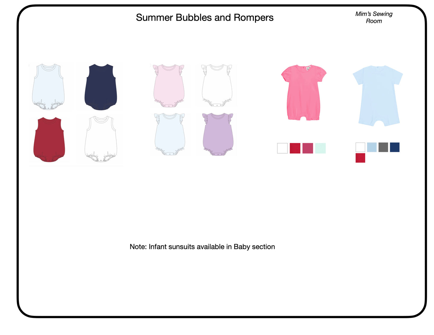 3 bunny sketch with bows