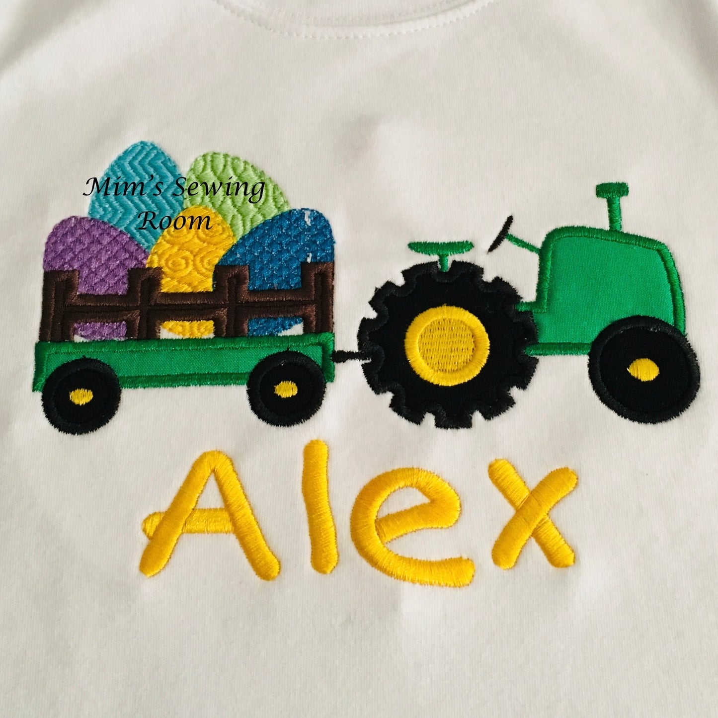 Tractor pull with eggs