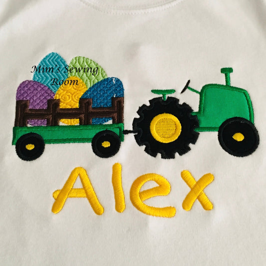 Tractor pull with eggs