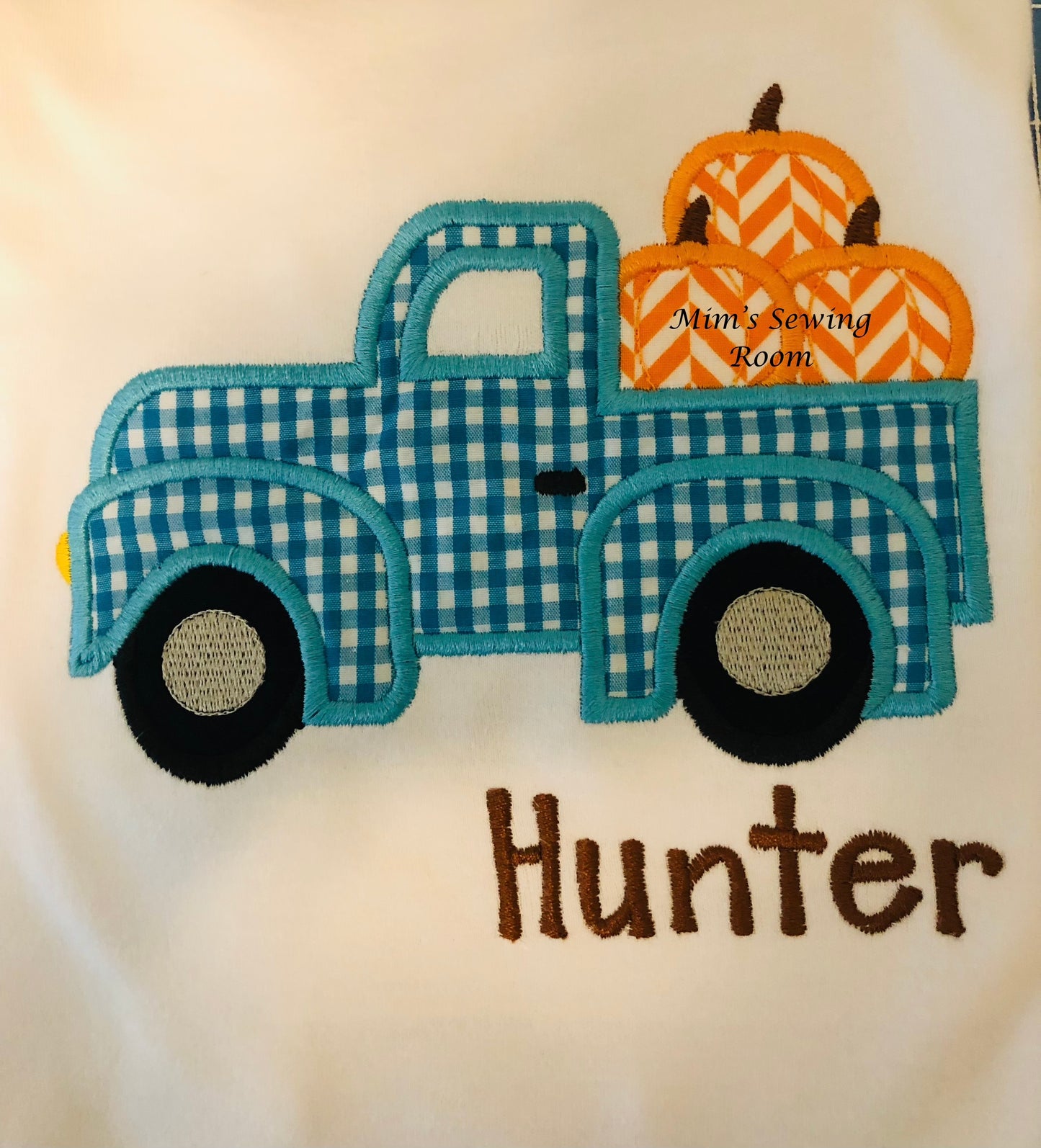 Truck with Pumpkin