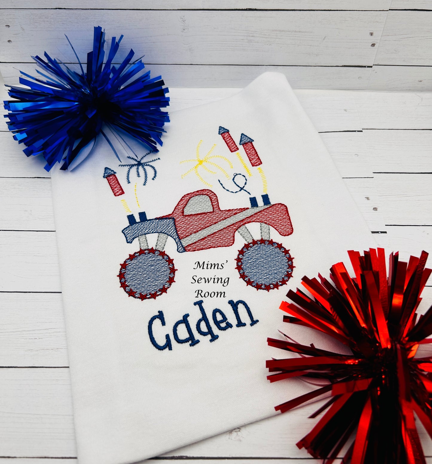 Fourth of July Monster Truck