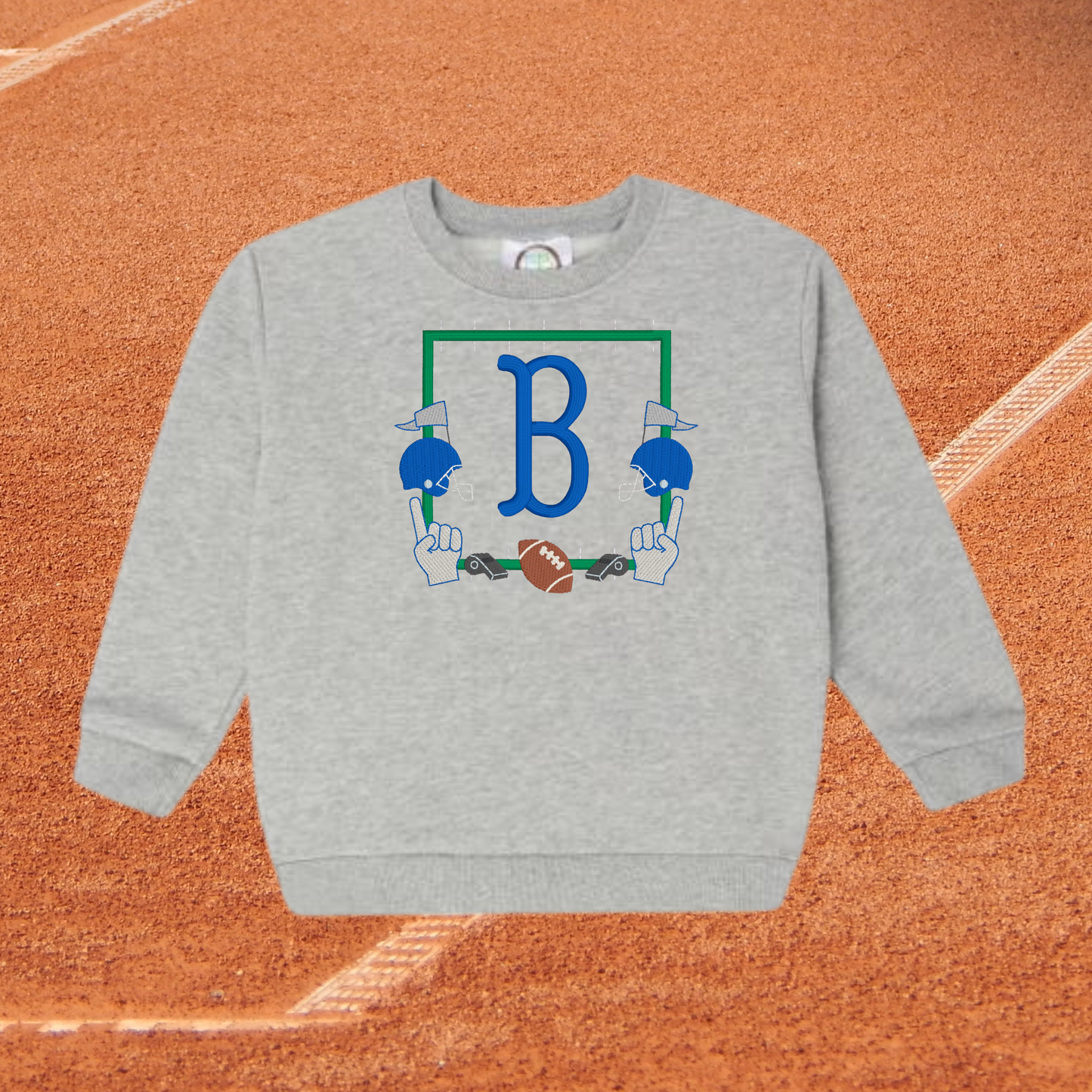 Football frame without bows