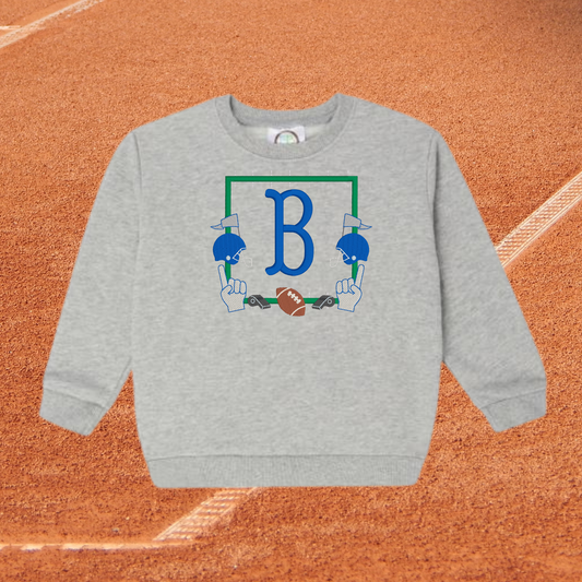 Football frame without bows