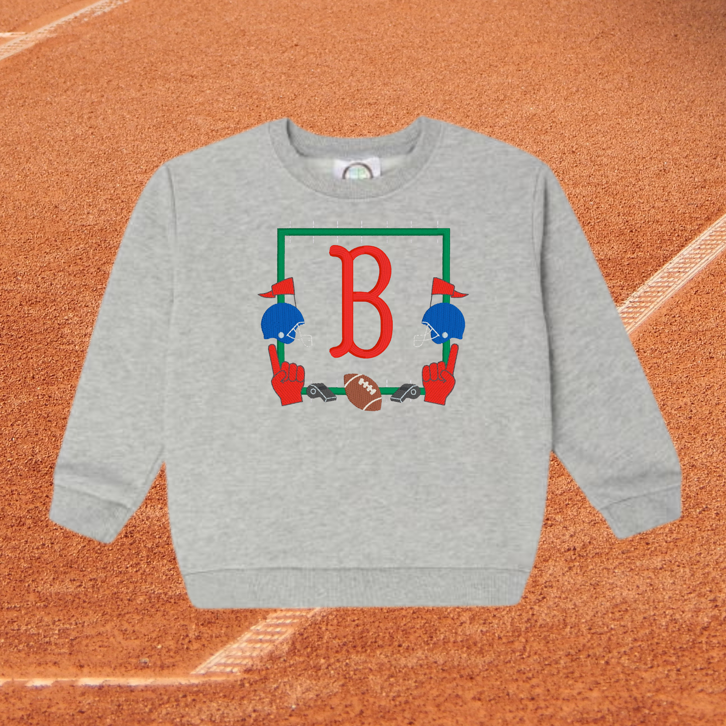 Football frame without bows