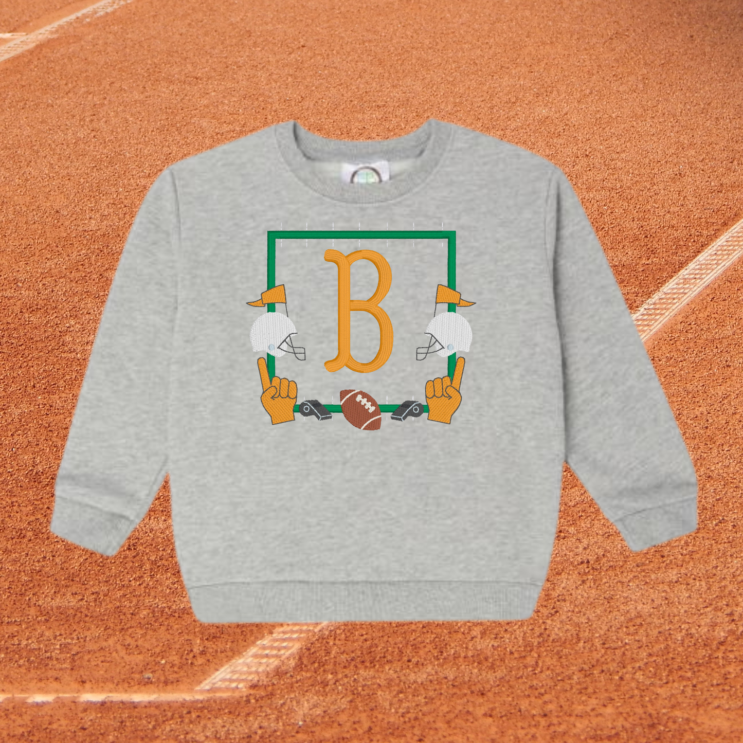 Football frame without bows